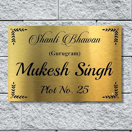 Name Plate